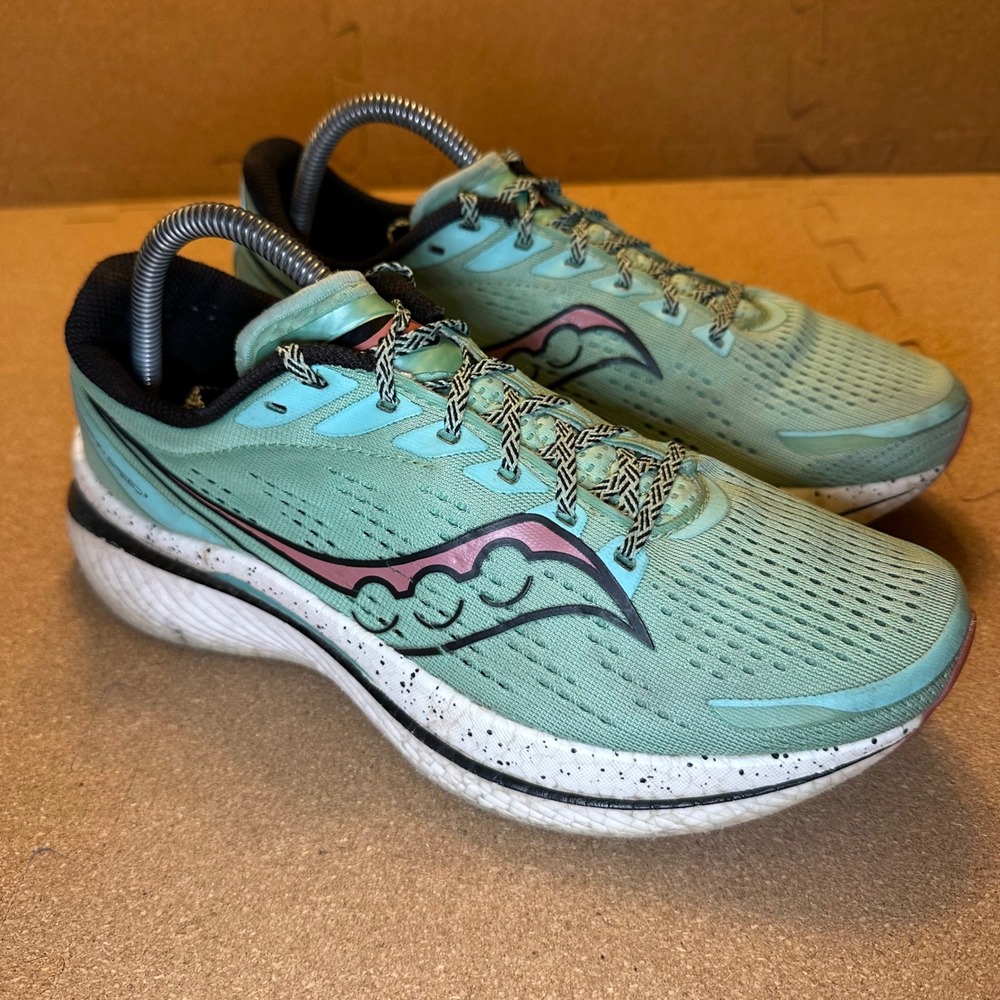 Saucony Endorphin Speed 3 Women 10.5 Mint Green S10756-25 Running Shoes Sneakers